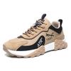 Men's Versatile Leather Sports Shoes - Autumn/Winter, Wear-Resistant, Shock-Absorbing, Large Sizes