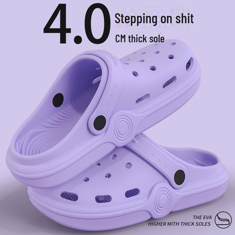 Women's Summer Closed-Toe Sandals: Lightweight, Non-Slip, Soft-Bottom Beach Shoes for Outdoor Activities (2024 New Collection).