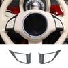 Sauicemy Compatible with Fiat 500 2010-2015 Steering Wheel Button Panel
