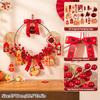 Chinese Spring Festival Couplets 2026 New Flocking Couplet Window Door Chinese Knot Set Chinese Spring Festival Decor Couplets