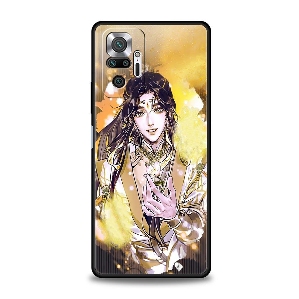 Phone Case Cover for Redmi 14C 10C Note 15 14 13 12 10 11 Pro Plus K40 5G Soft TPU Shockproof Fundas Heaven Official’s Blessing
