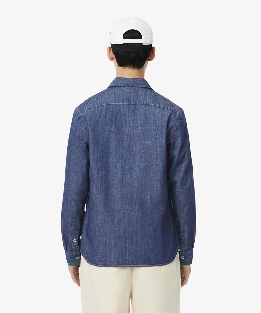 LACOSTE Men'S Light Denim Shirt Ch2591-56N Mk9