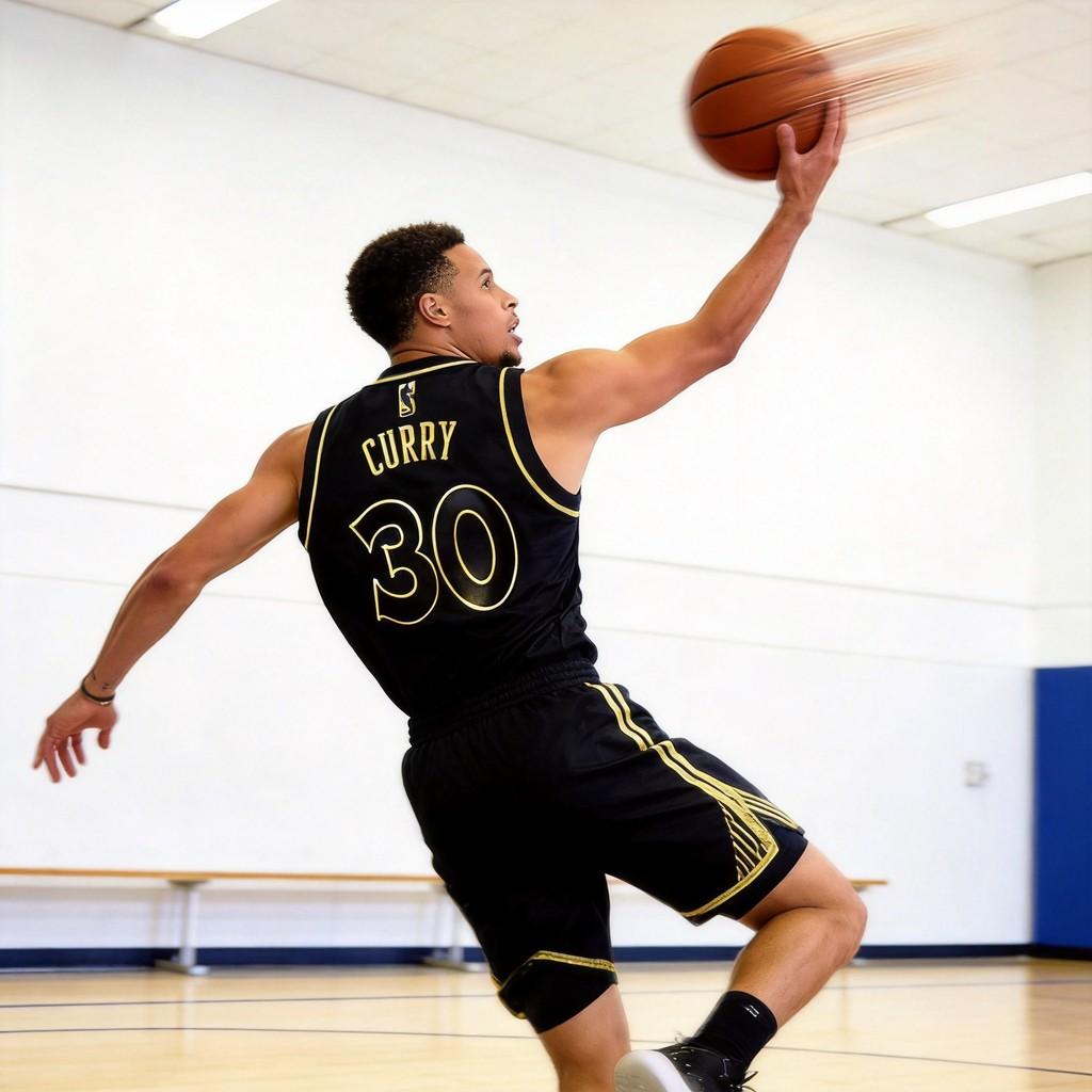 Stephen Curry 30 Basketball Jersey With Embroidered Design For Warriors Fans