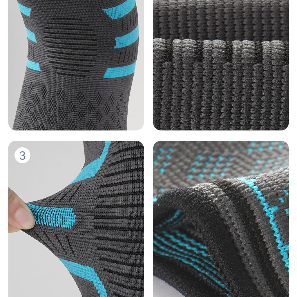 Genouillères de sport, basketball, badminton, fitness, équipement de protection cycliste chaud pour hommes, genouillères en nylon pour femmes en gros transfrontalier