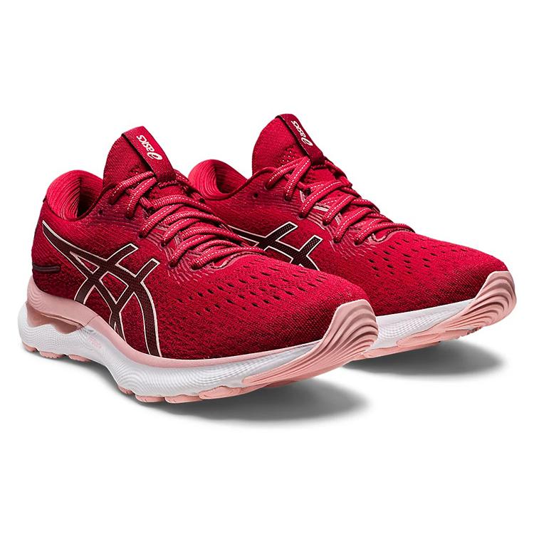 New Asics Gel Nimbus 24 'Cranberry Frosted Rose' Women's 1012B201-601