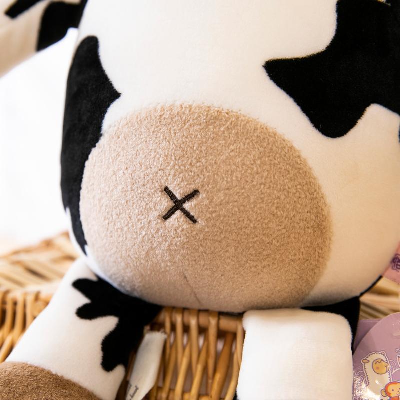 Cute Plush Toy Of A Calf And Cow Adorable Habi Calf Doll Cute Cow Plushie The First Choice For Children'S Birthday Gifts
