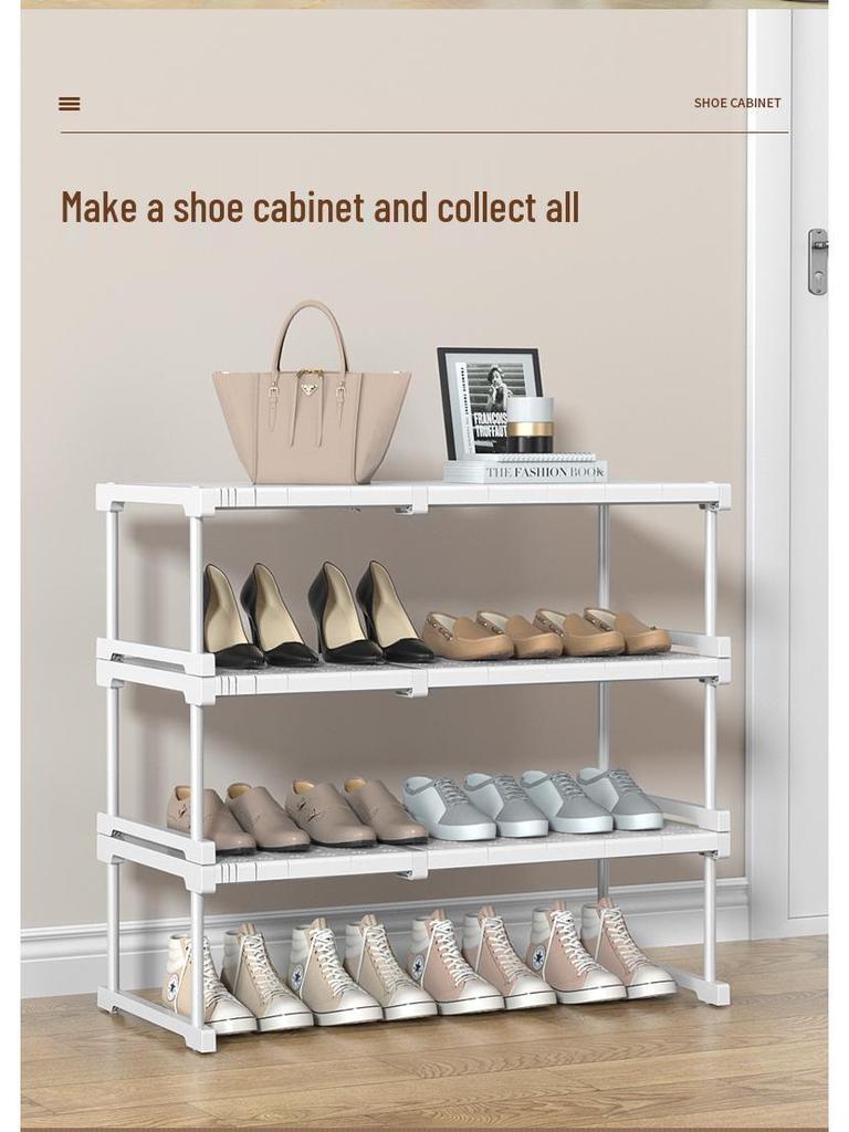 Retractable Nail-Free Storage Rack for Wardrobes and Cabinets