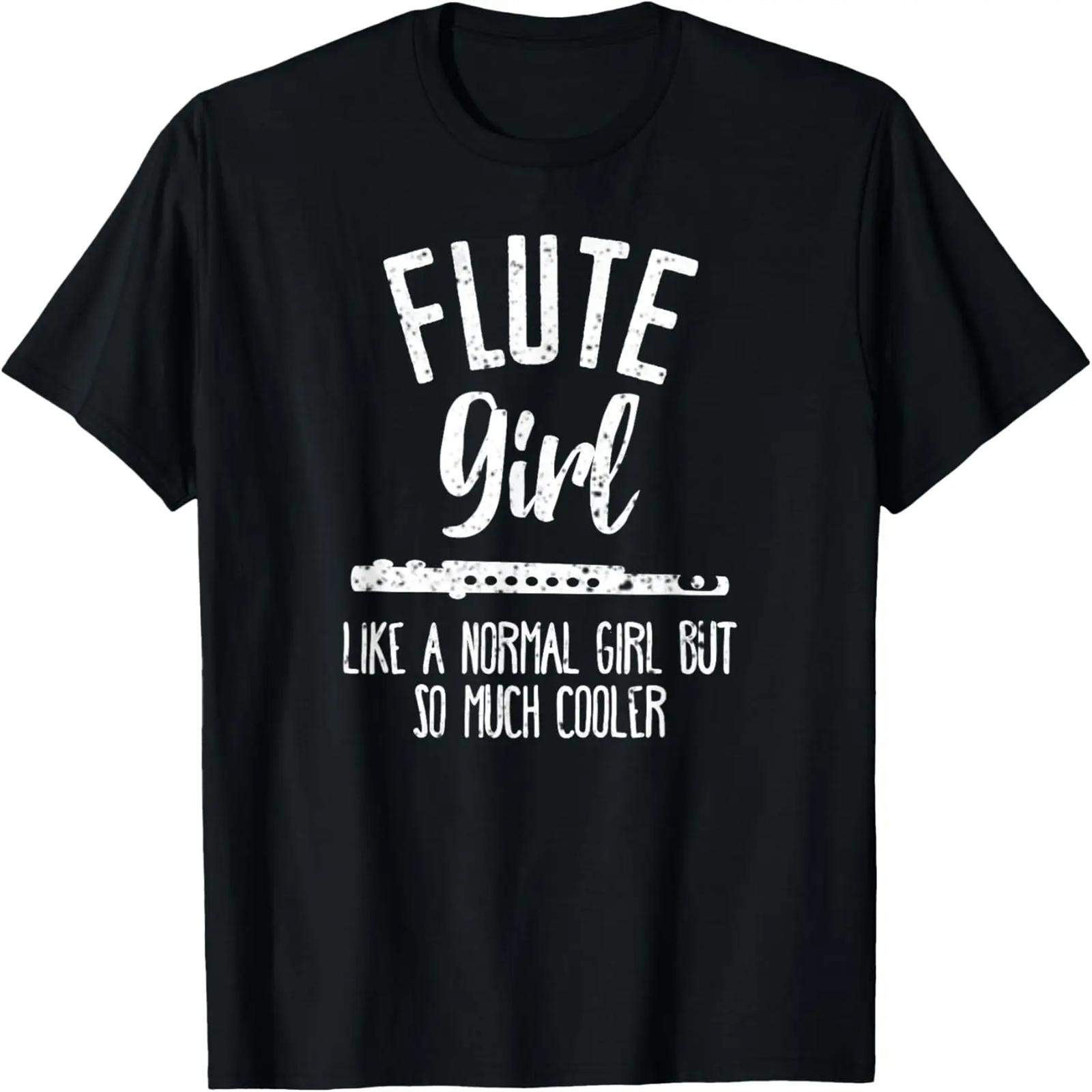 School Brass Band Funny Flute Girl T-Shirt XXXXXL разноцветный
