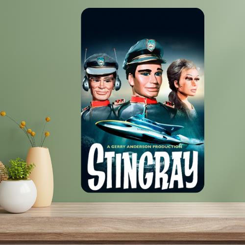 Скат 1964 Классическое ТВ-шоу Металлическая Постер-Вывеска 20x30cm（7.8x11.8inch）