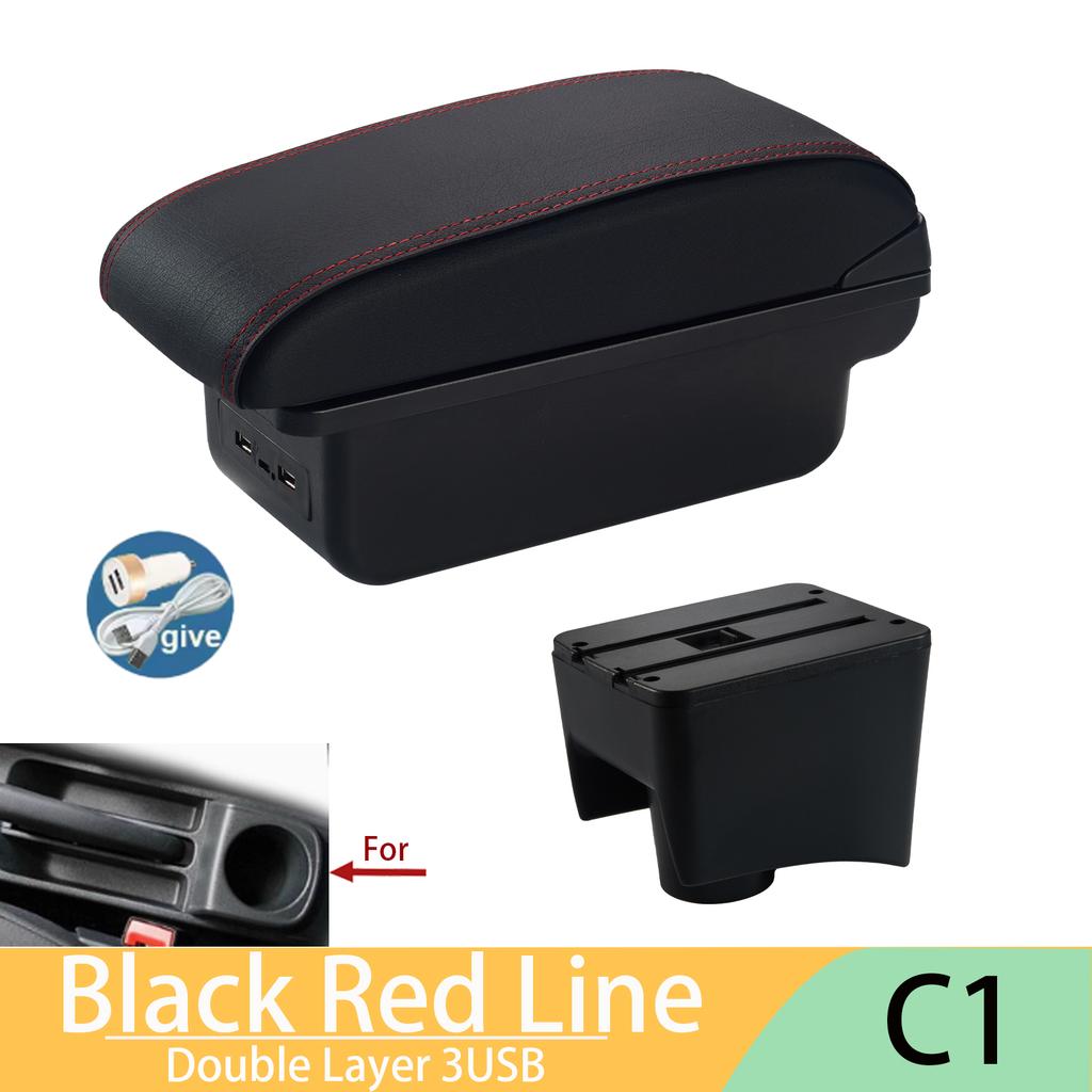 For Volkswagen POLO Armrest new For VW POLO Mk5 6R Vento Car Armrest box 2010-2018 Storage box Retrofit Interior Car Accessories
