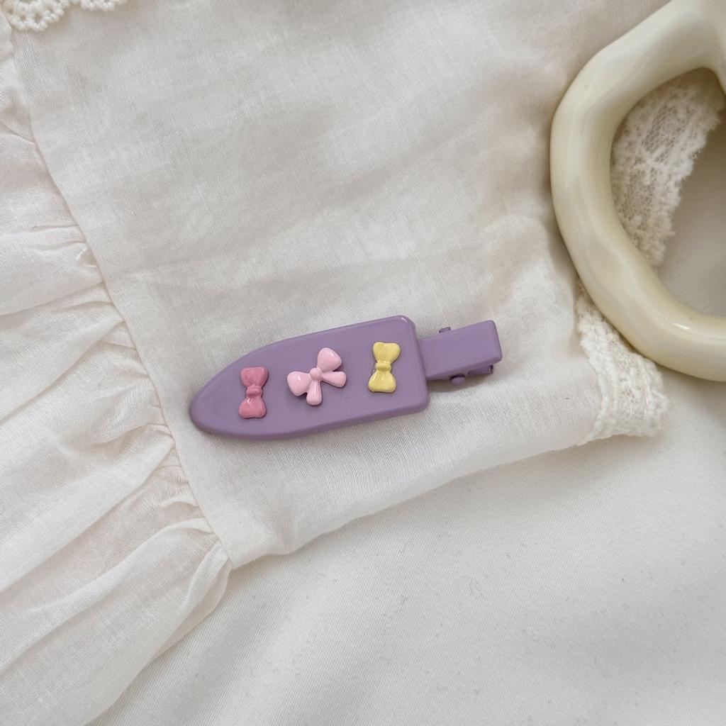 The  New Macaron Hair Clip for Women Has Cute Side Sweet and Cool Girl Style Bangs Teenage Duckbeak Leading Fashion Kpop