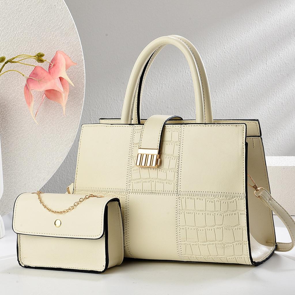 Nouveau Sac à Langer Motif Pierre Assemblée Haute Valeur Grande Capacité Sac à Main Multifonctionnel Lumière Luxe Sac à Bandoulière Unique Sac Bandoulière