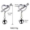 BDSM Bondage Sex Nipple Clamp Stainless Steel Breast Clamp Clips Metal Nipple Shaking Clamps Breast Clip Sex Slaves Sex Shop 18+