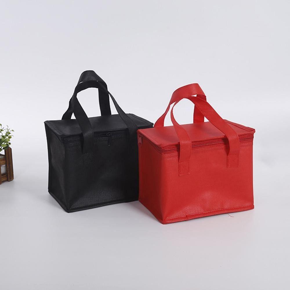 

Portable Picnic Ice Pack Folding Thermal Bag Strong handles Delivery Bag Lunch