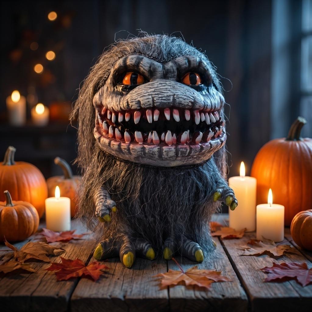Halloween Plush Toy - Funny Novelty Stuffed Doll for Costume Party Decor