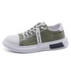 Fashion Men's Shoes Canvas Summer Breathable Comfortable Men Lace-up Sneakers 2024 Casual Walking Flats Trendy Man Vulcanized Shoes