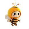 62KD Bees Ornament,Car Mirrorr Hangings Decorations Acrylic Car Rear View Mirrorr Hold