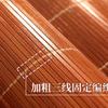 Upgraded Dual Sided Foldable Mugwort Carbonized Bamboo Mat