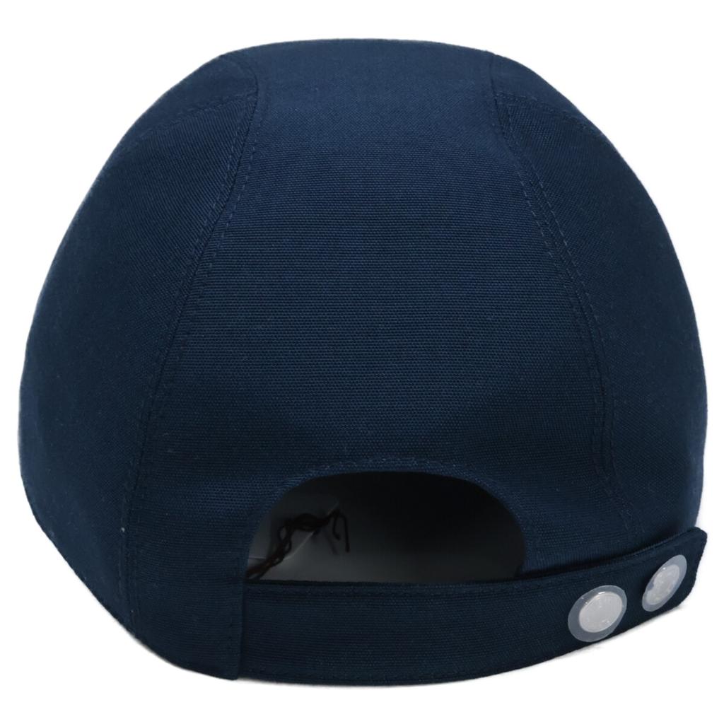 HERMES [/Domestic Regular] Davis Dot Medor Newsboy/ hat 59 NavyUsed