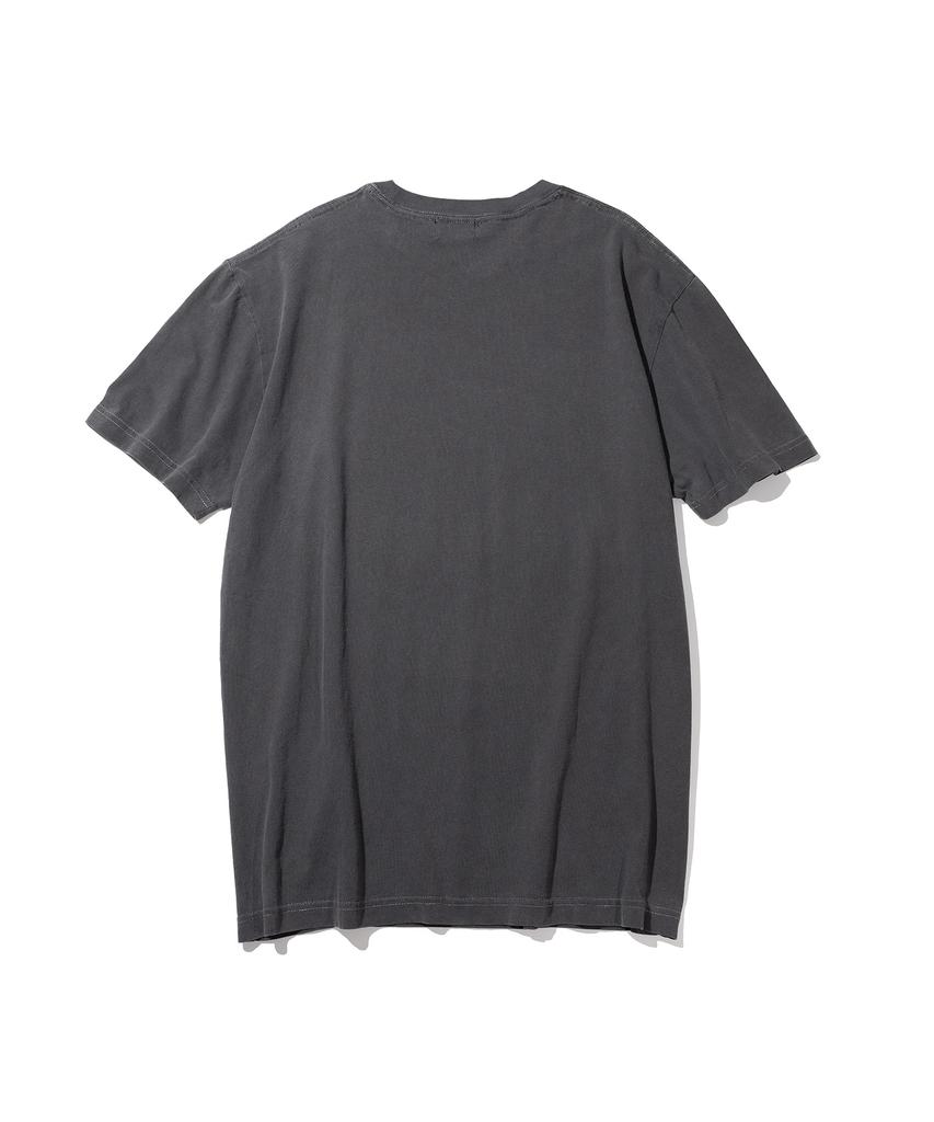 MASSNOUN Eternal Loop Pigment Short Sleeve T-Shirt Msits007-Dg