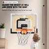 Outdoor Basketball Children's Hole Free Hanging Wall Electronic Scoring Basketball Board Shooting Game Toy Sports Games Gifts