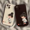 Angry Girl Silicone Phone Case for IPhone 14 15 16 Plus for IPhone 13 14 15 12 11 16 Pro Max 12 Mini XS Max TPU Protect Cover