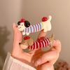 Cute Puppy Dog Duckbill Clip Hairpins New Trendy Ins Side Bang Hair Clip Barrettes For Girls Hair Accessories Cartoon Headwear