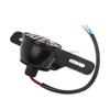 Retro Round Motorcycle Brake Light - Cafe Racer Rear Metal STOP Taillight