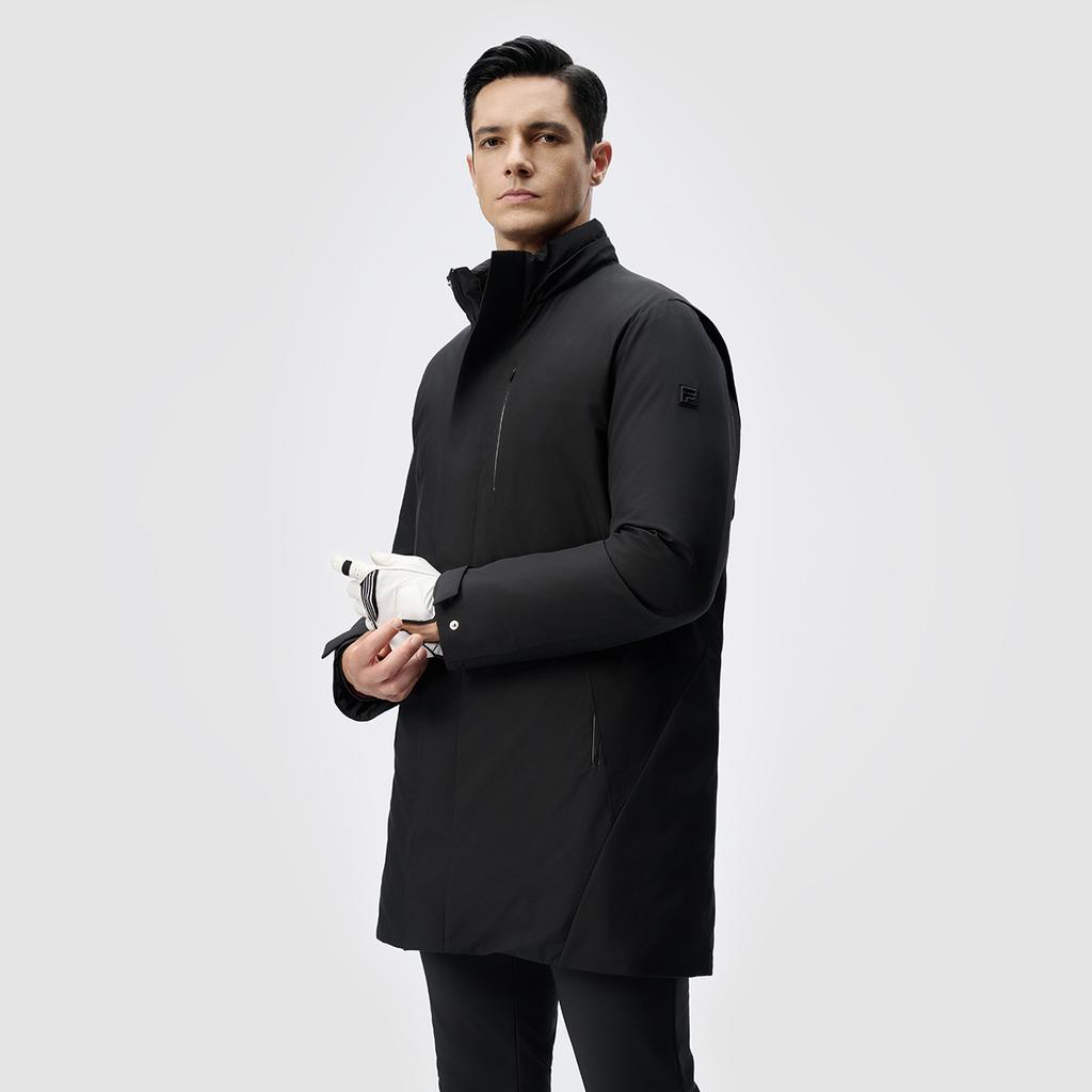 FILA Golf Down Jacket Men's Pitch Black A11M445905FBK