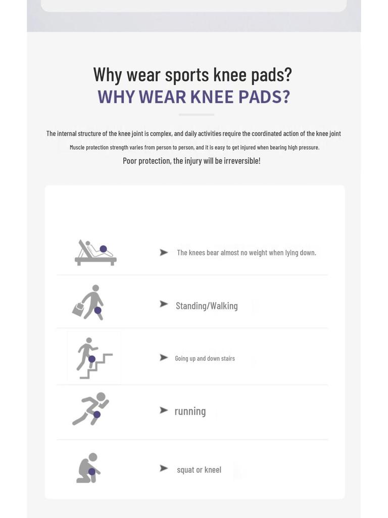 All-Season Anti-Slip Knee Pad with Patella Strap for Hiking & Mountaineering - Unisex