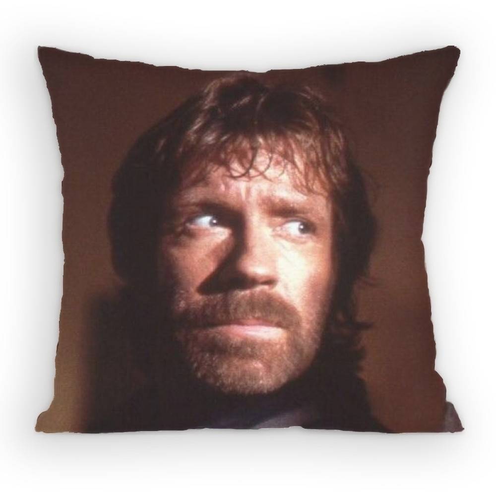 Federa Cuscino Martiale Chuck Norris The Expendables Antiacaro Cuscino con cerniera invisibile morbido corto Copricuscino per divano