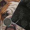 English Bulldog Fußmatte - Rutschfeste Innen-/Außen-Eingangsbodenmatte, Niedliches Bulldoggen-Gesicht Design