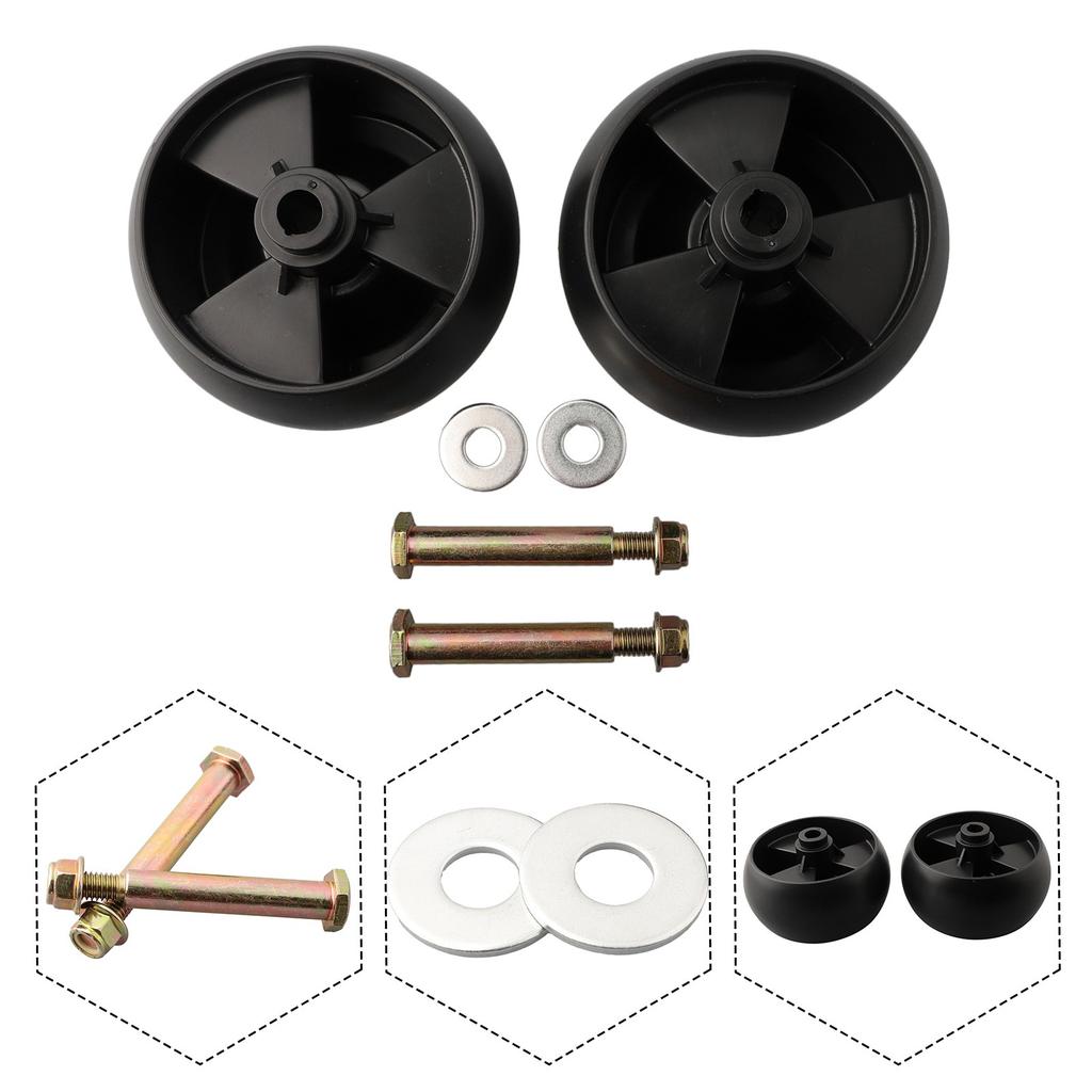 Easy To Install Deck Wheels High Quality Construction Perfect Replacement
