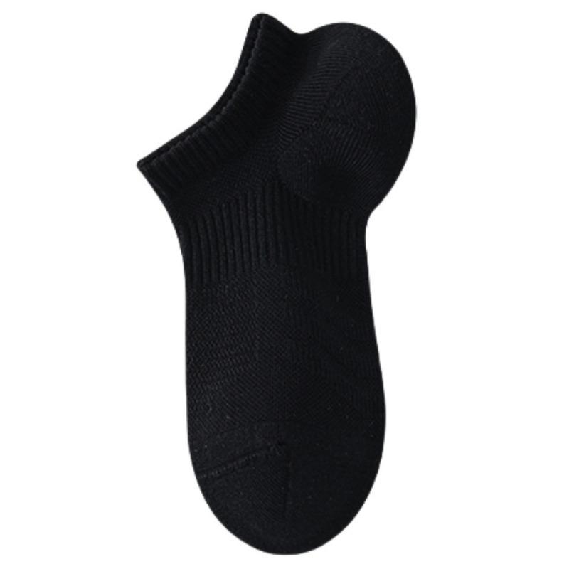 Sports Loop Women's Boat Socks, Antibacterial, Deodorizing, Anti-pilling, Boneless Toe, Mesh Breathable and Sweat-absorbing, Running and Cycling Socks