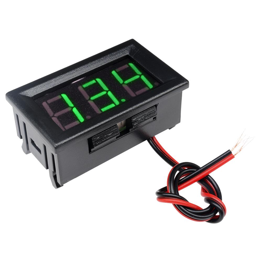 12V Accuracy DC 100V 10A Digital Motor Car Voltmeter Ammeter Voltage