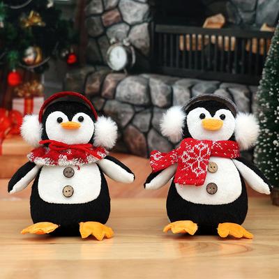 Christmas Penguin Ornament | Cute 3D Penguin Doll | Tree Decoration Hanging Accessory | Festive Gift Idea