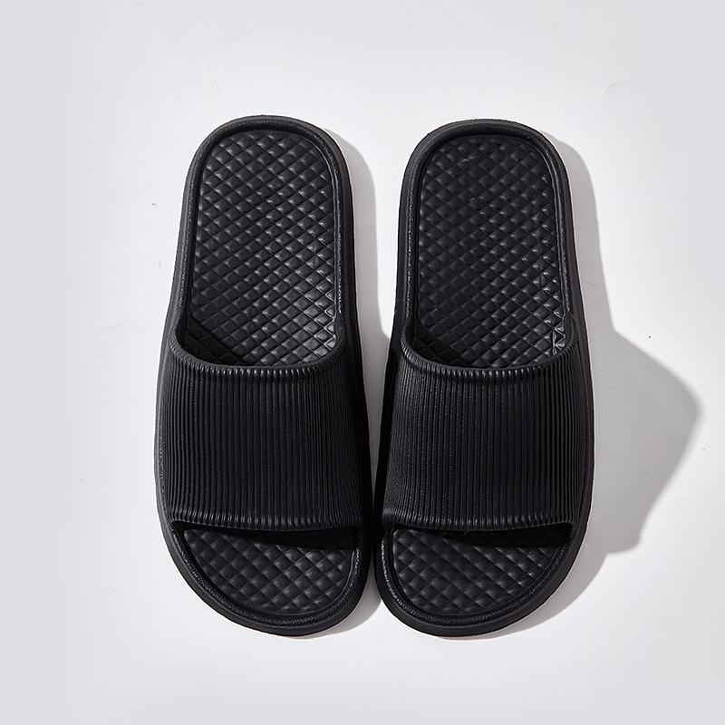 Women's Checkered EVA Indoor Slippers - Unisex, Home & Bathroom Use