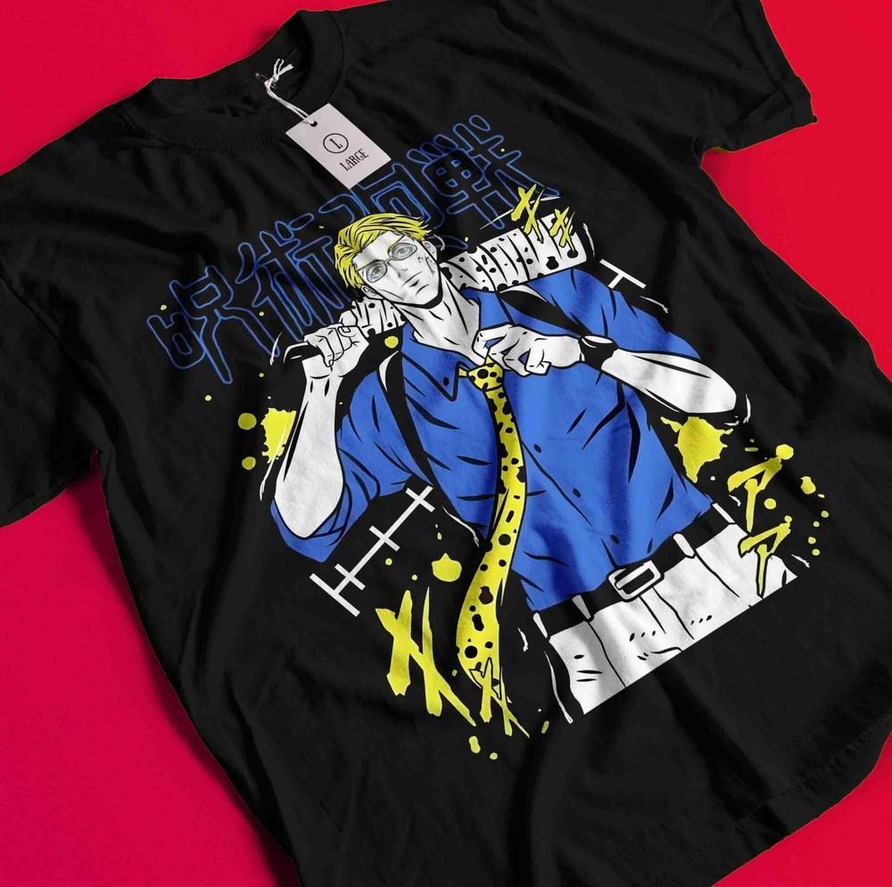 

Nanami T-Shirt Sukuna Shirt Jujutsu Kaisen Tshirt Toji Tee Yuta Maki Gojo Satoru AA05 L