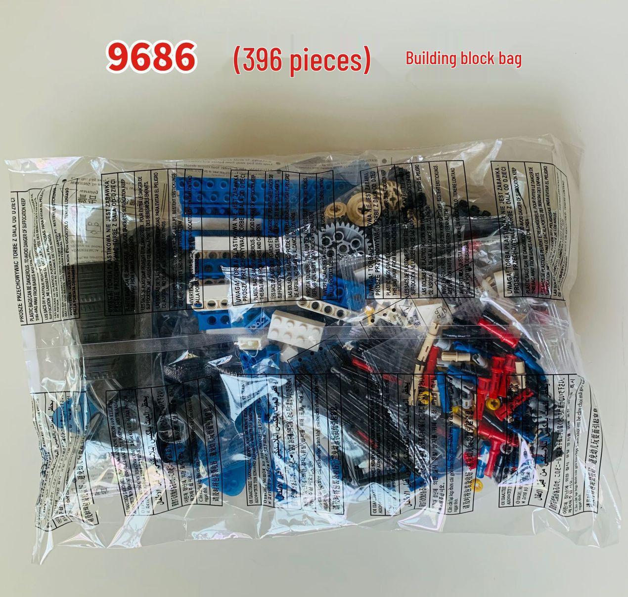 

Совместимый с Lego 9686 Набор строительных блоков Power Machinery Science & Tech