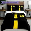 3pcs Duvet Cover Set (1*Duvet Cover + 2*Pillowcase, Without Core), 1860 Munchen Football Club Print Bedding Set, Bedroom Decor, All‑Season, Birthday G