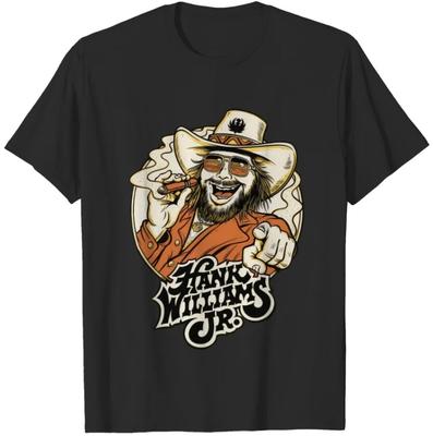 Hank Williams Jr T Shirt Unisex Short Sleeve T-Shirt Full Sizes S-2345Xl Gift Fo Unisex T-Shirt