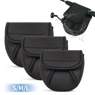 S/M/L Neoprene Wheel Protective Case Waterproof Reel Bag Spinning Fishing Reel Cover  Storage