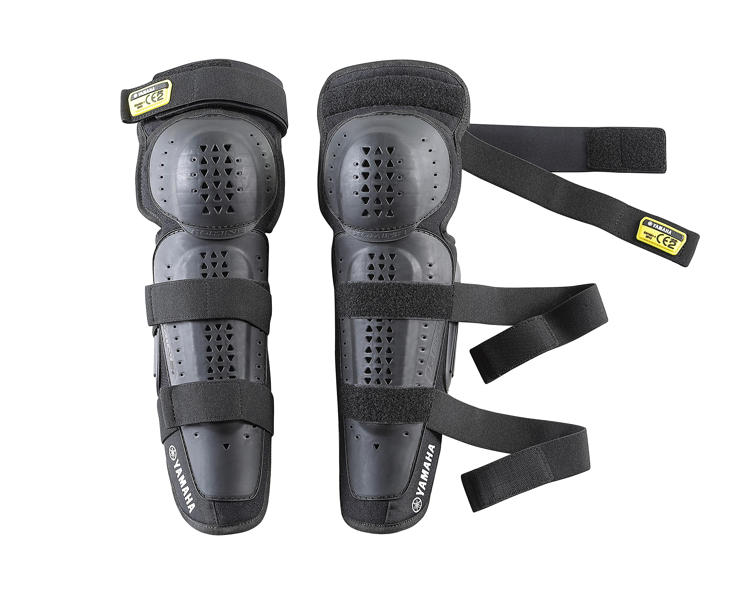 

[YAMAHA] Motorcycle Riding Protector Knee/Shin Guard (Knee/Shin) YAD06 Black Free Size Q1G-KOM-Y03-00F CE Standard Level 2 чёрный