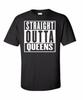 Straight Outta Queens T Shirt Tee 5 Boroughs New York City Graffiti
