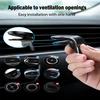 Car Phone Mount Auto Vent Mount Magnetic Phone Holder Universal Smartphone Car Mount Mobile Phone Stand For Safe Driving