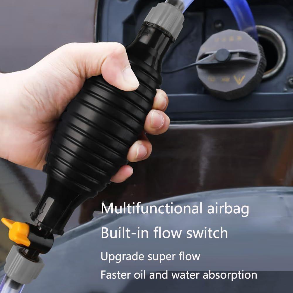 Universelle manuelle Gasölpumpe Sichere Auto-Kraftstoffpumpe Manuelle Kraftstofftransferpumpe Tragbare manuelle Gaspumpe Öl