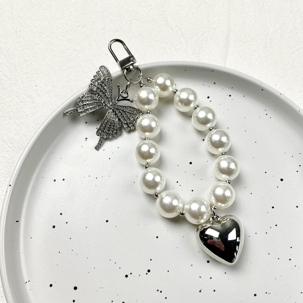 צמיד אהבה יצירתי ותליון מחזיק מפתחות מפנינים תכשיטים