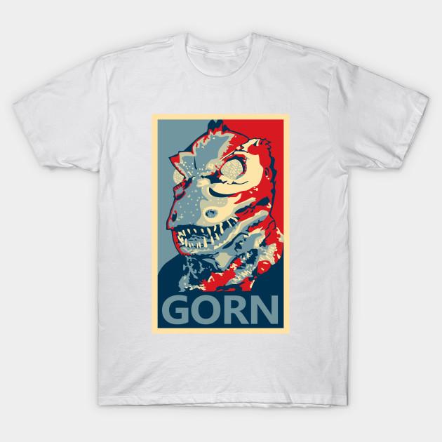 

Men Black Print T-shirt Gorn No-Cut Transfer Paper Print Cotton Tshirt S білий