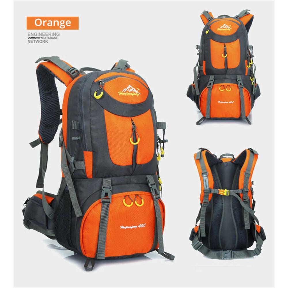 Hexagonal Nylon Backpack For Camping Climbing And Trekking 40l/50l/60l
