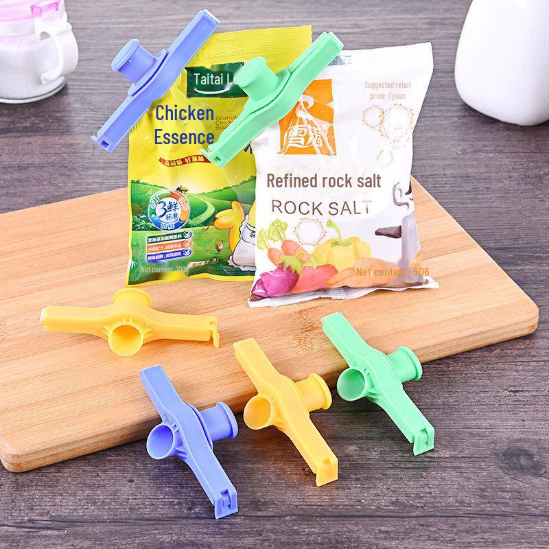 Moisture-Proof Kitchen Food Sealing Clip for MSG & Seasonings